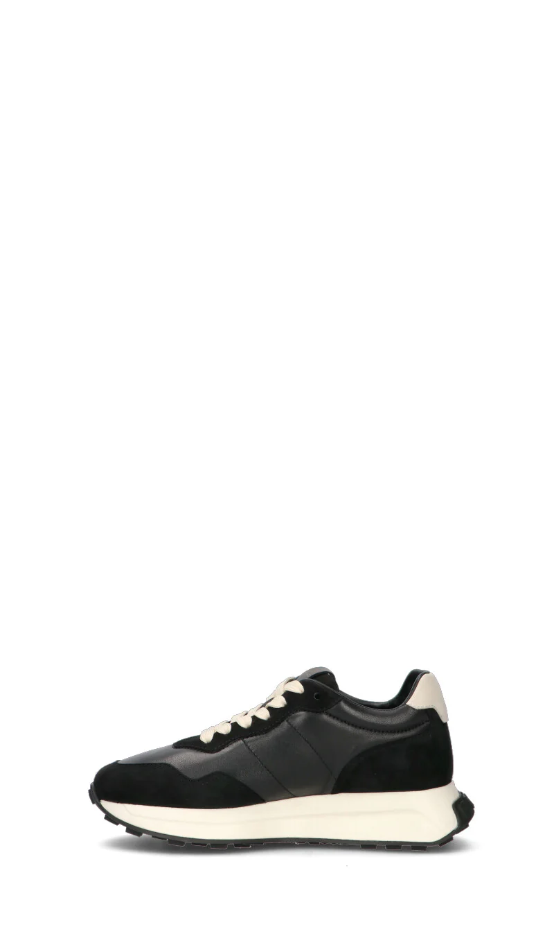 HOGAN - H641 Sneaker donna nera in suede - Image 4