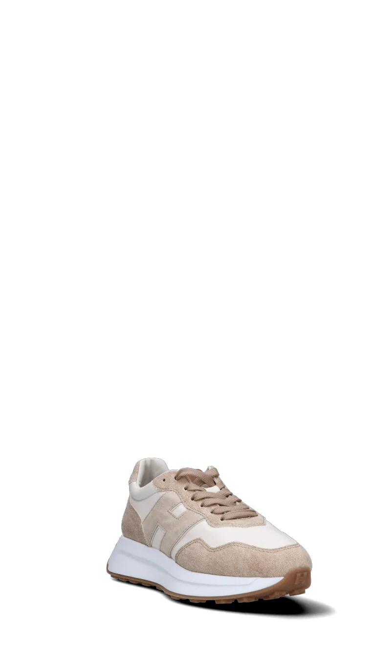 HOGAN Sneaker donna beige/avorio in pelle - Image 2