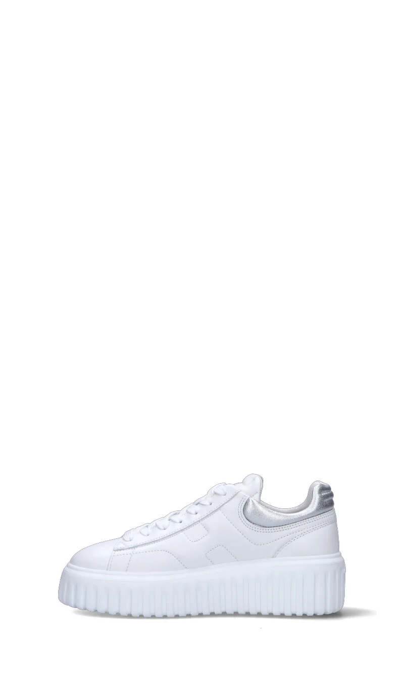 HOGAN - H-STRIPES Sneaker donna bianca in pelle - Image 4
