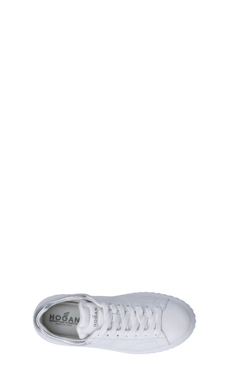 HOGAN - H-STRIPES Sneaker donna bianca in pelle - Image 5