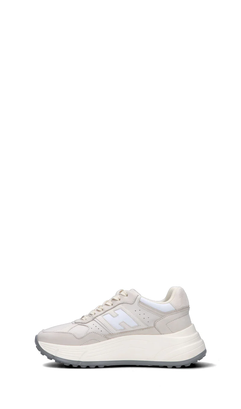 HOGAN Sneaker donna grigia in pelle - Image 4