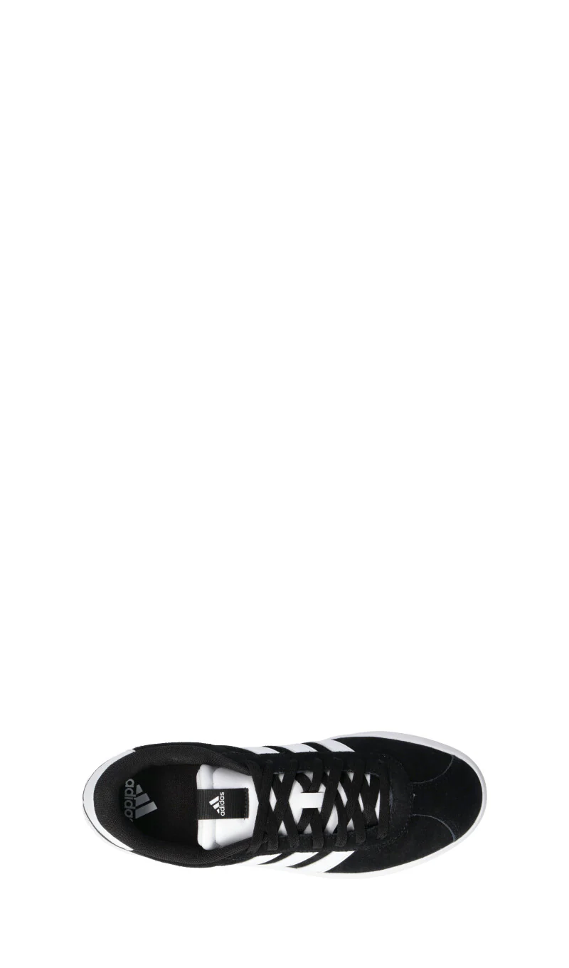 ADIDAS VL COURT 3.0 Sneaker uomo nera/bianca in suede - Image 5