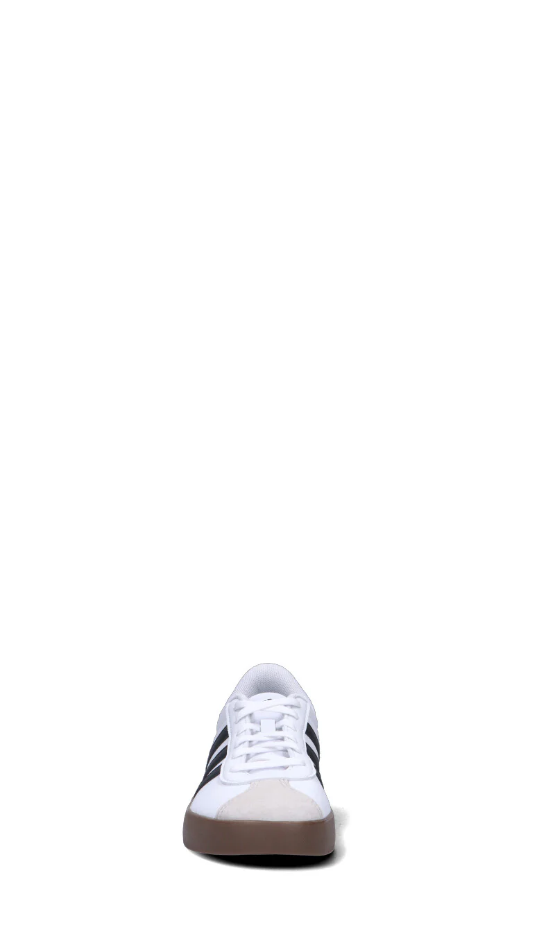 ADIDAS - VL COURT 3.0 K Sneaker ragazzo bianca in pelle - Image 3