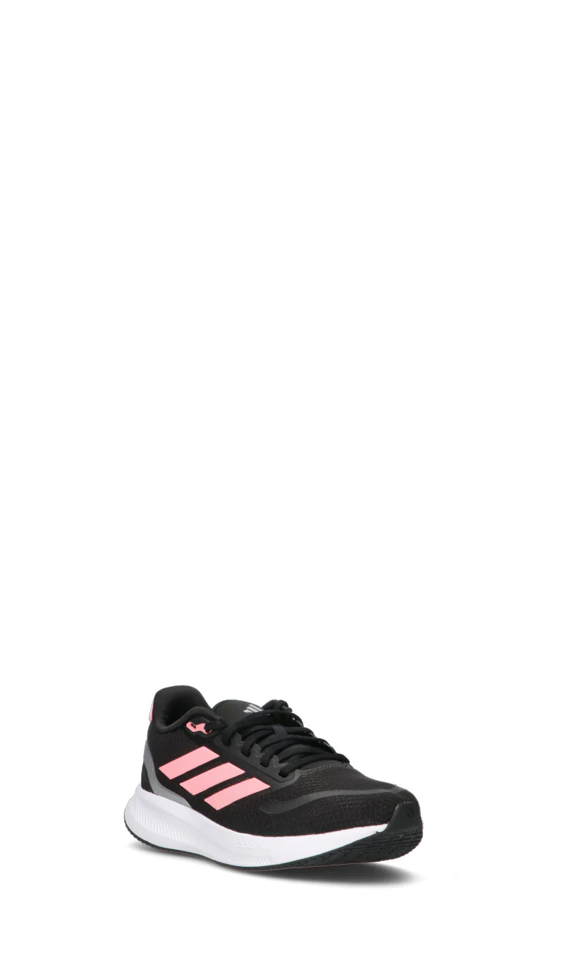 ADIDAS RUNFALCON 5 J Scarpa running ragazza nera/rosa - Image 2
