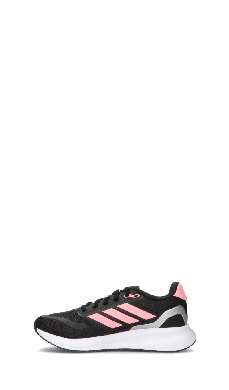 ADIDAS RUNFALCON 5 J Scarpa running ragazza nera/rosa - Image 4