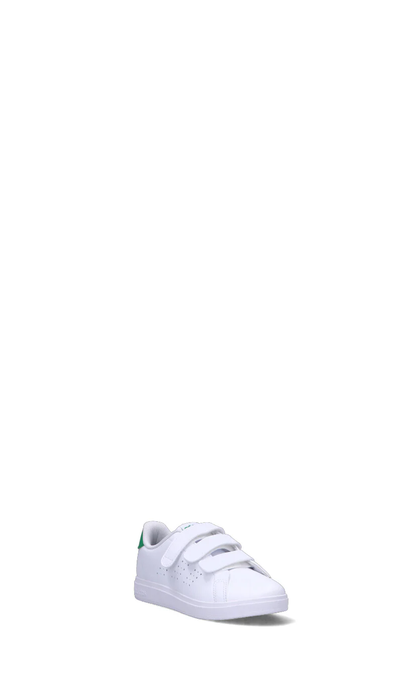 ADIDAS ADVANTAGE BASE 2.0 CF C Sneaker bimbo bianca e verde - Image 2