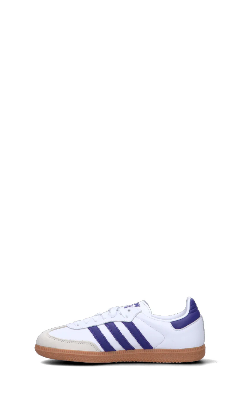 ADIDAS SAMBA OG W Sneaker donna bianca/azzurra in pelle - Image 4