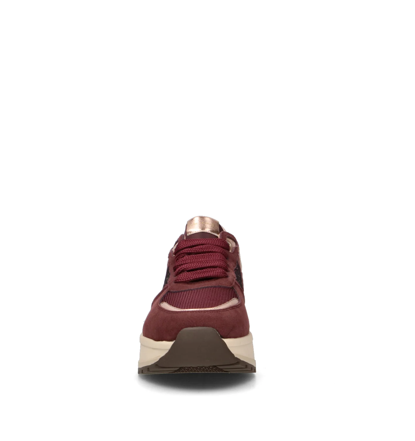 JANET&JANET Sneaker donna bordeaux - Image 3