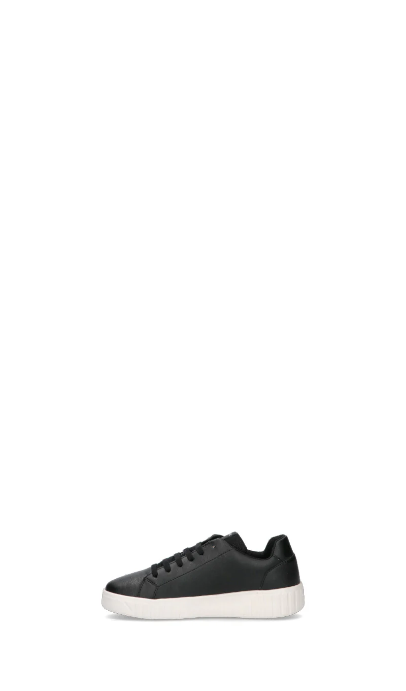 GEOX Sneaker bimbo nera e argento - Image 4
