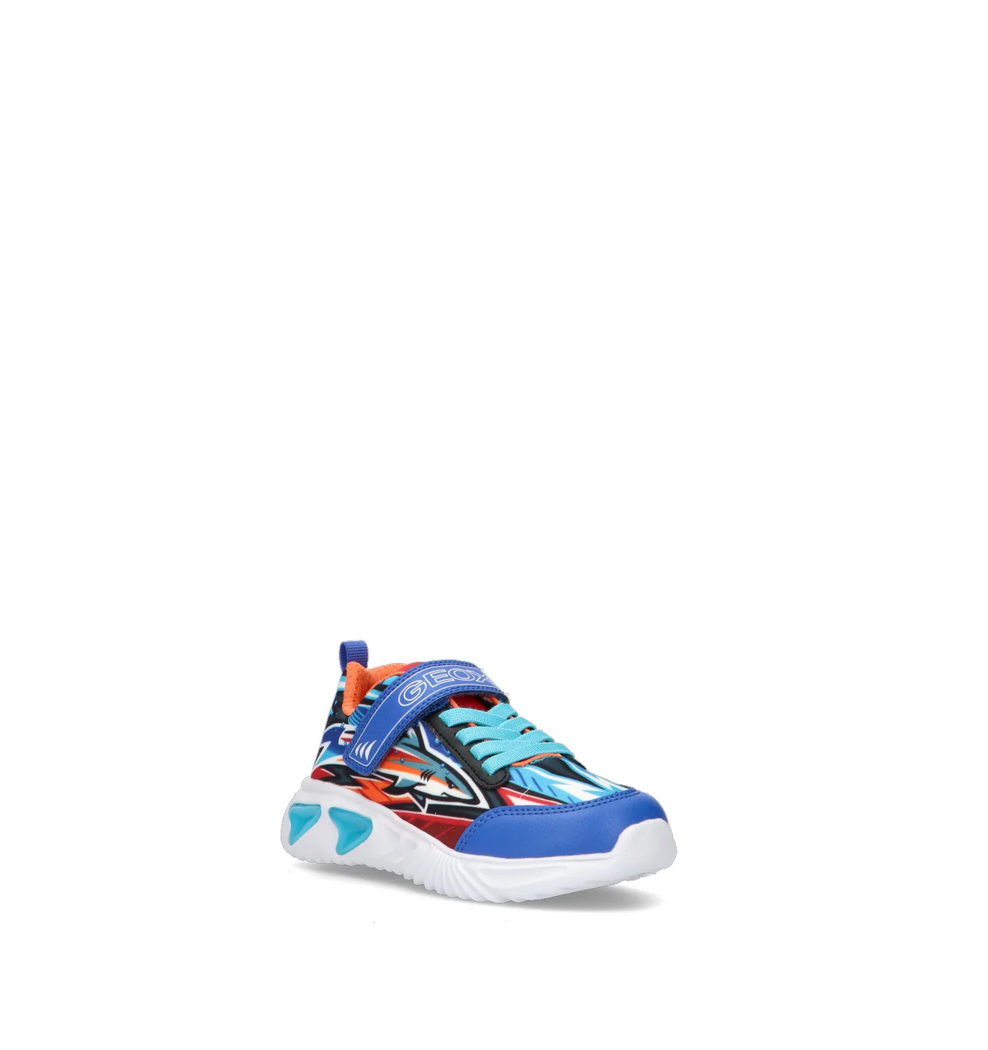 GEOX Sneaker bimbo blu con luci - Image 2