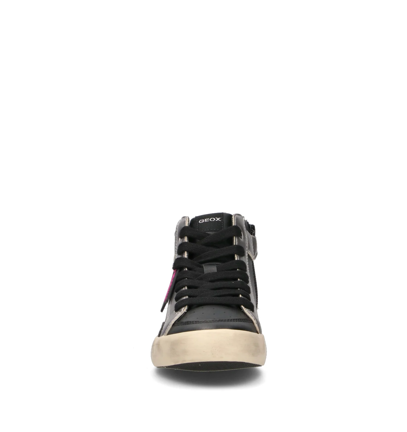 GEOX Sneaker ragazza nera/argento - Image 3