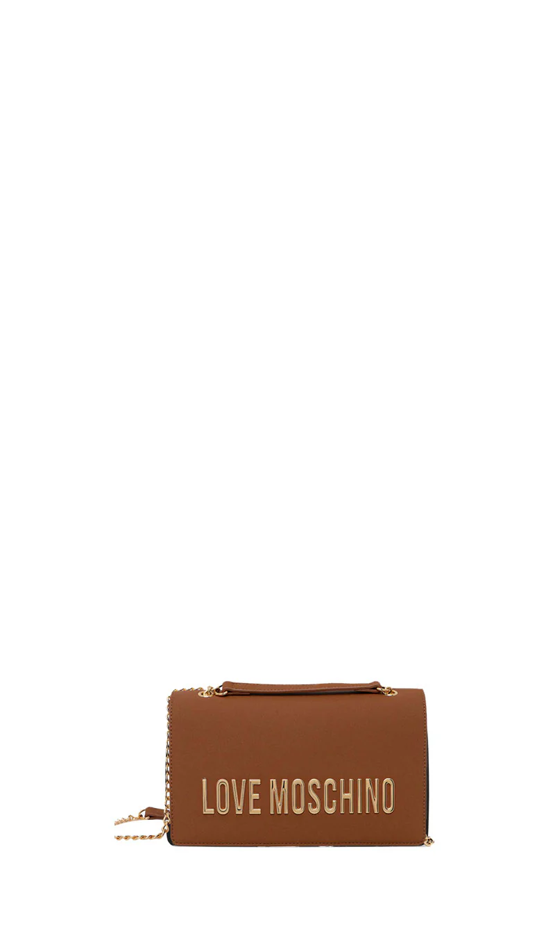 LOVE MOSCHINO Tracolla donna cuoio