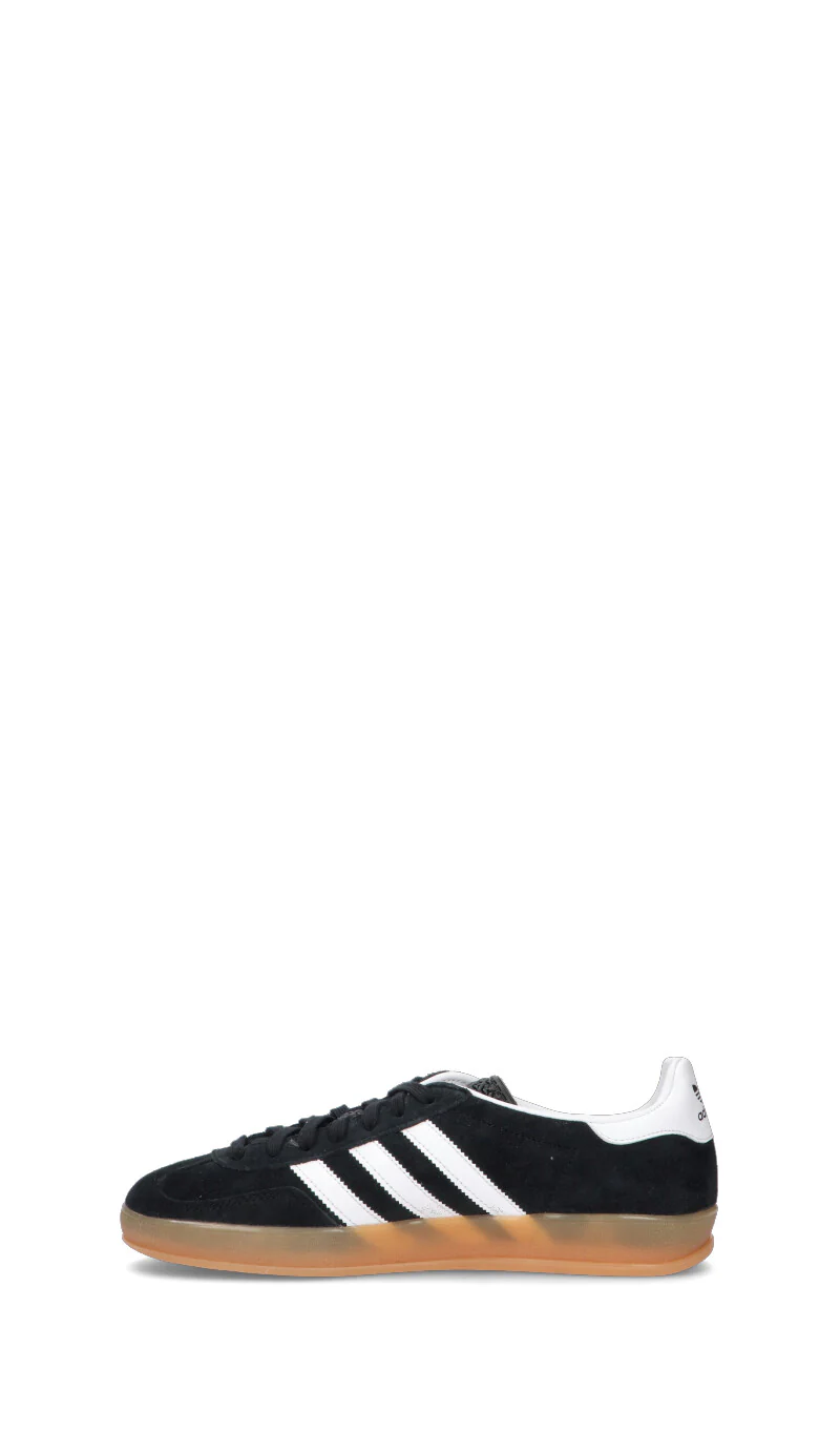 ADIDAS GAZELLE Sneaker donna nera e bianca in suede - Image 4