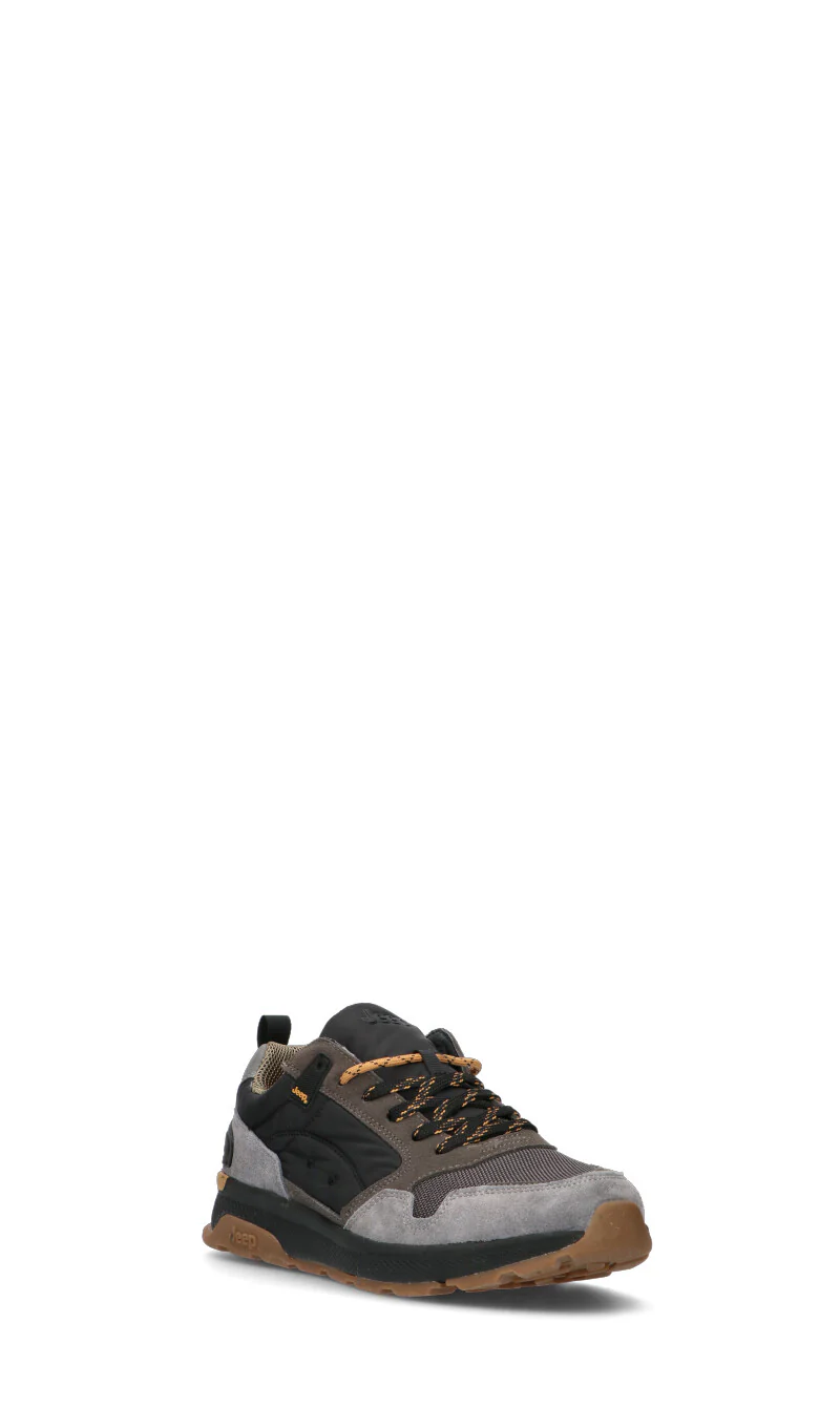 JEEP Sneaker uomo nera in suede - Image 2