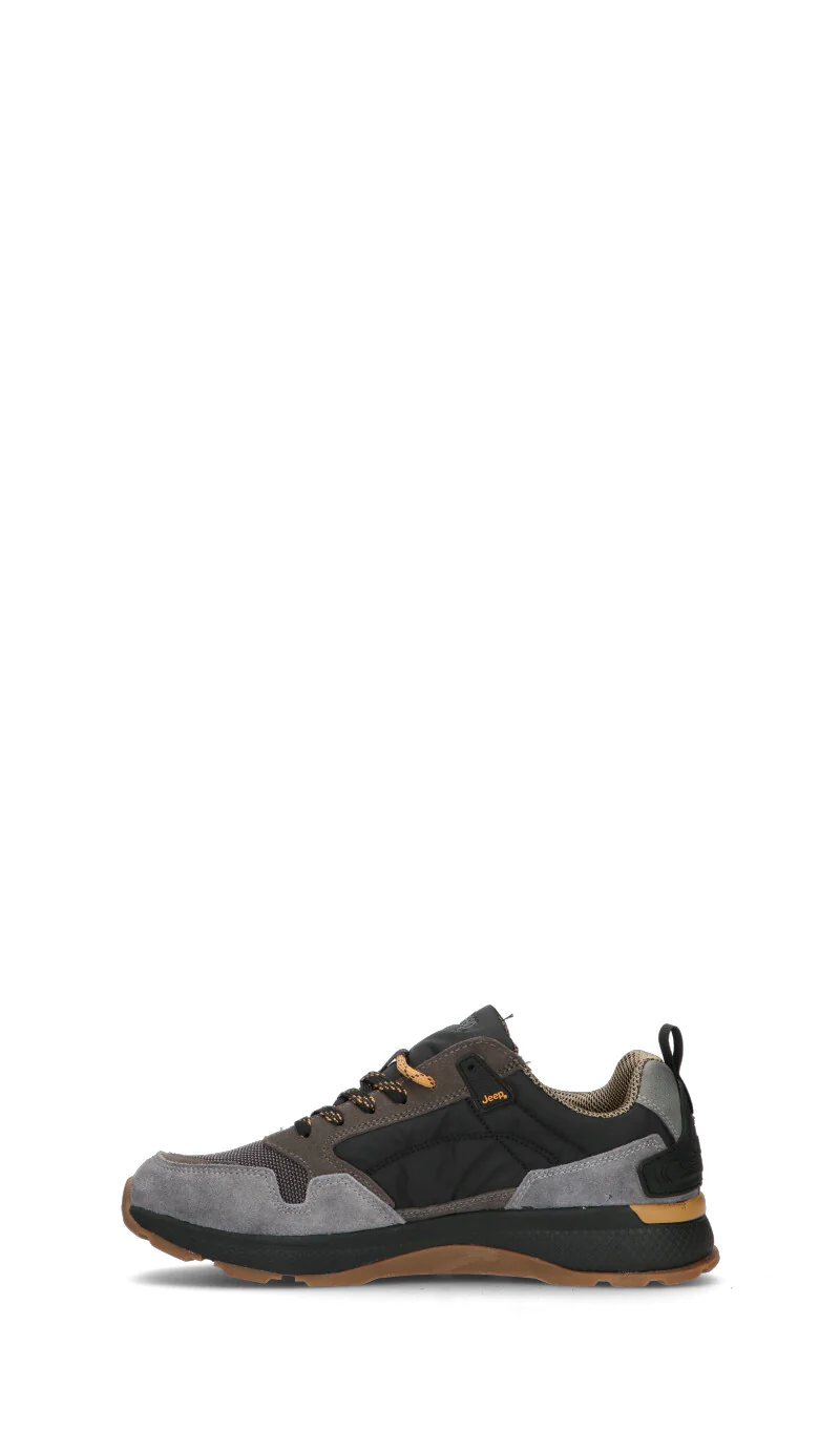 JEEP Sneaker uomo nera in suede - Image 4