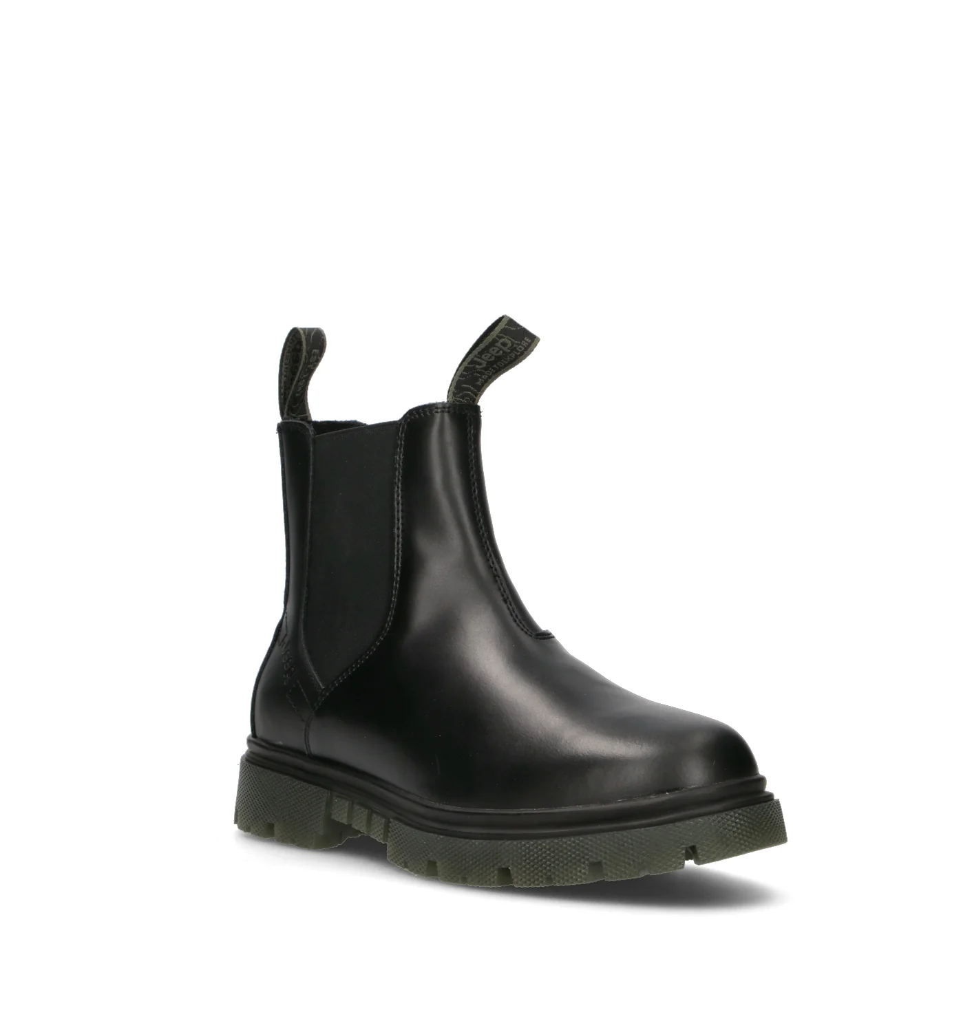 JEEP Beatles uomo nero in pelle - Image 2