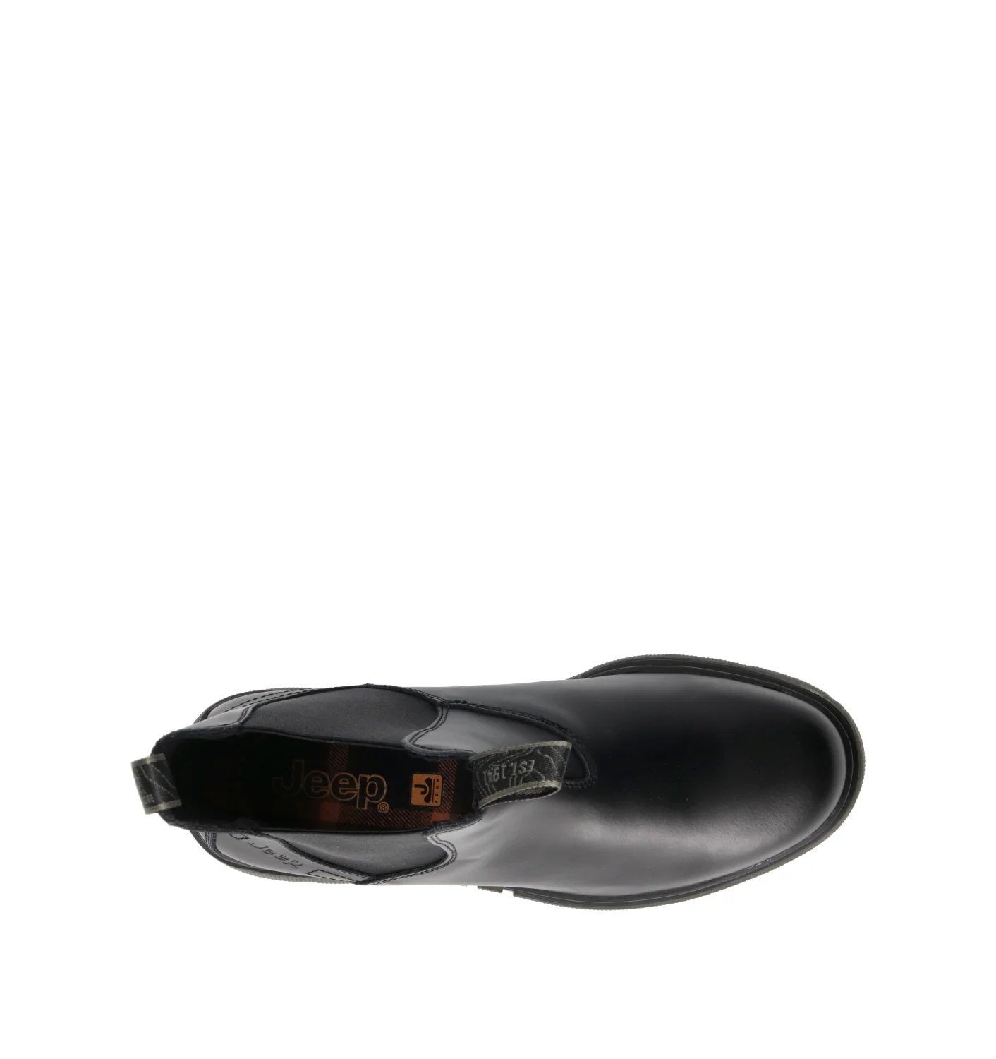 JEEP Beatles uomo nero in pelle - Image 5