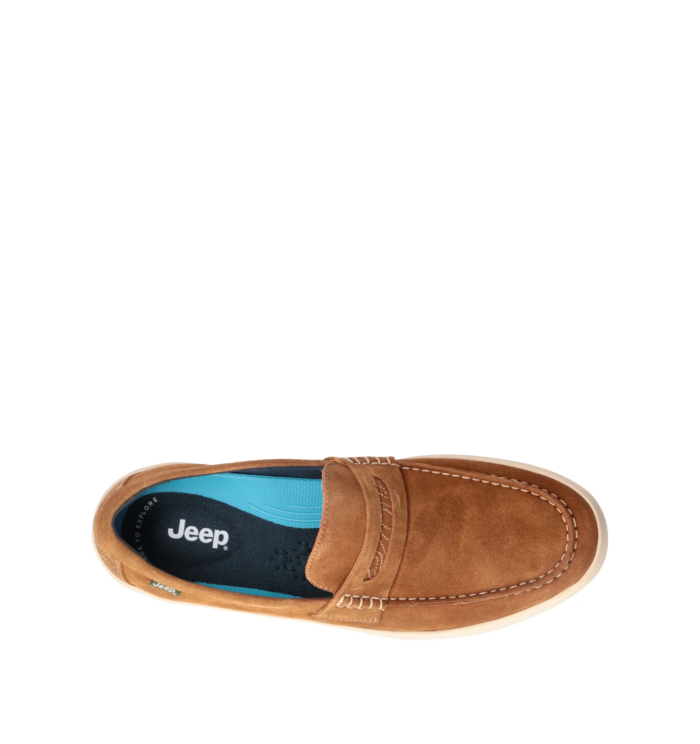 JEEP Mocassino uomo cuoio in suede - Image 5