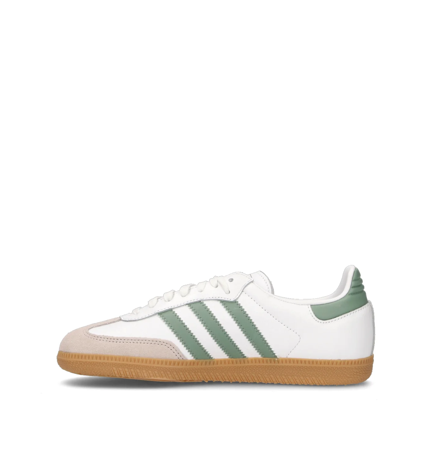 ADIDAS SAMBA OG J Sneaker ragazza bianca/salvia - Image 4