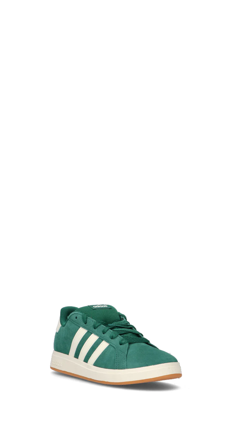 ADIDAS GRAND COURT 00S K Sneaker ragazzo verde in suede - Image 2
