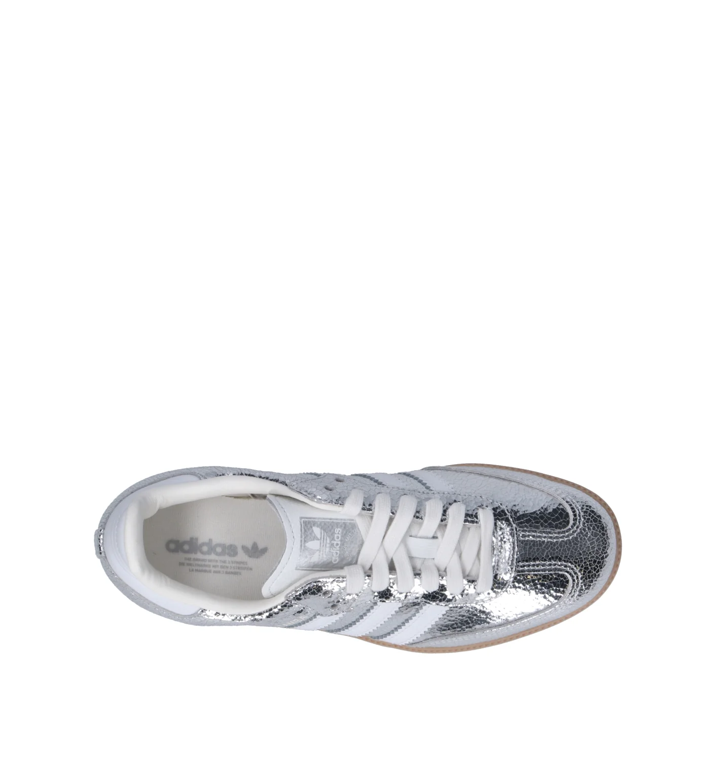 ADIDAS SAMBA OG W Sneaker donna argento in pelle - Image 5