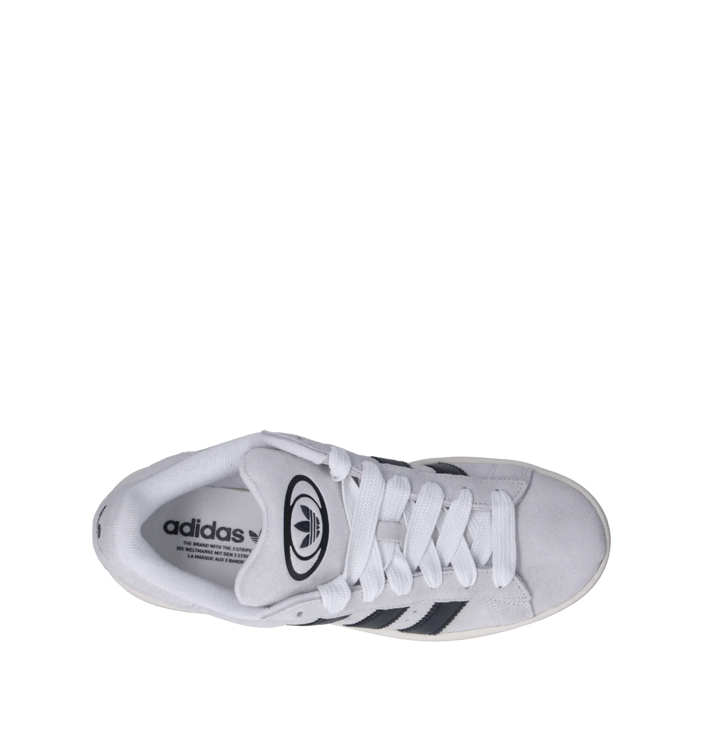 ADIDAS CAMPUS Sneaker donna grigia in suede - Image 5