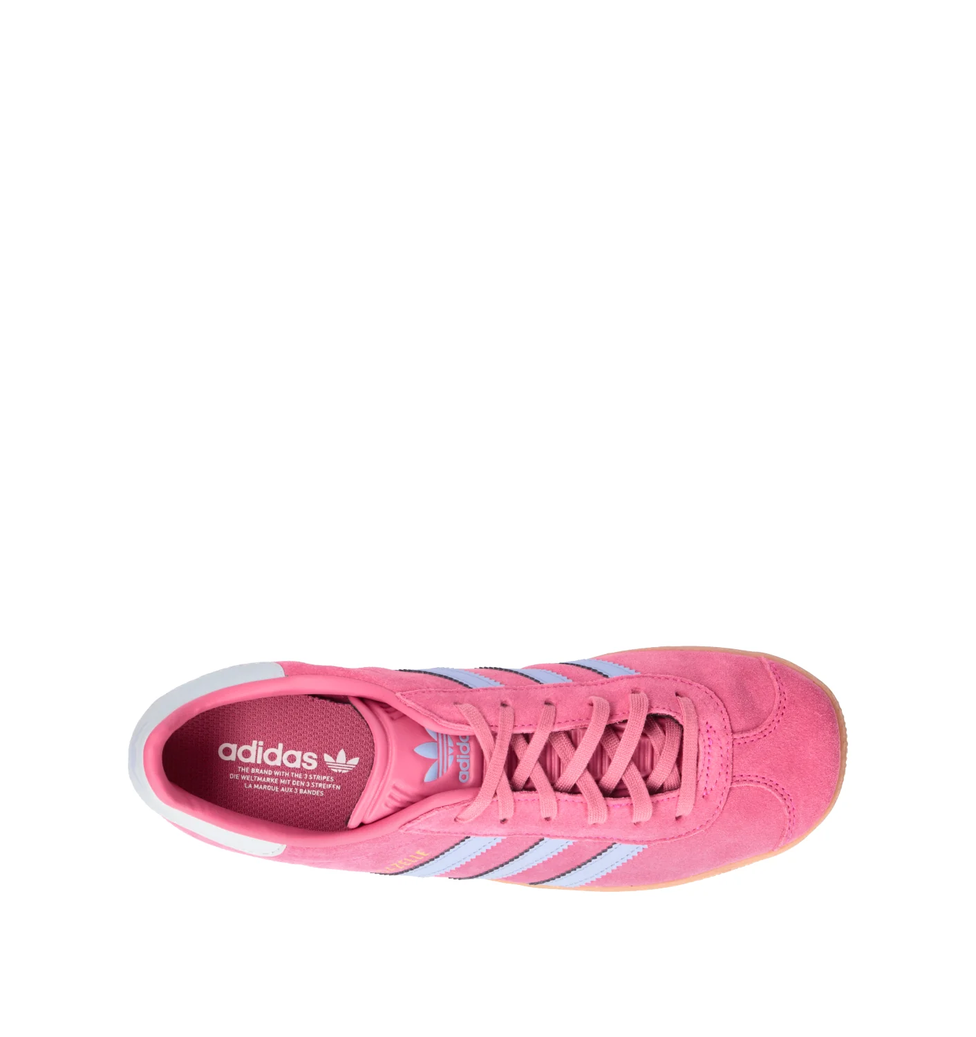 ADIDAS GAZZELLE J Sneaker ragazza rosa in suede - Image 5