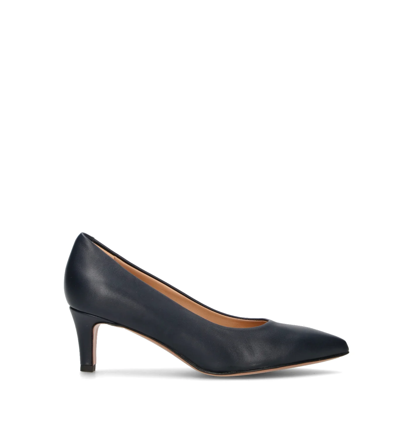 JUBILE' Décolleté donna blu in pelle