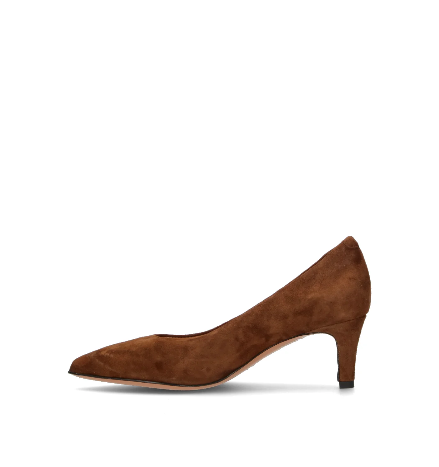 JUBILE' Décolleté donna marrone in suede - Image 4