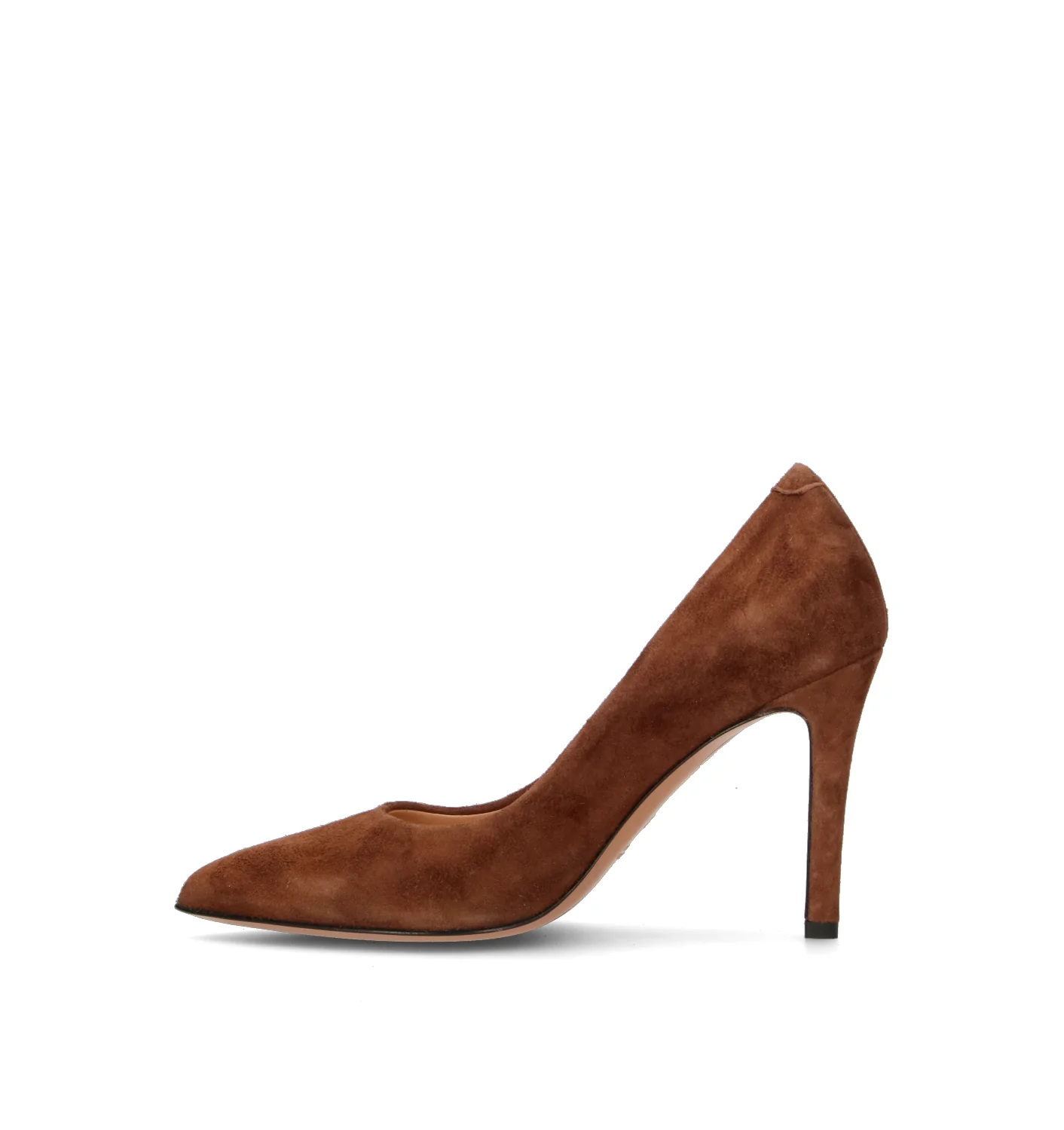 JUBILE' Décolleté donna marrone in suede - Image 4
