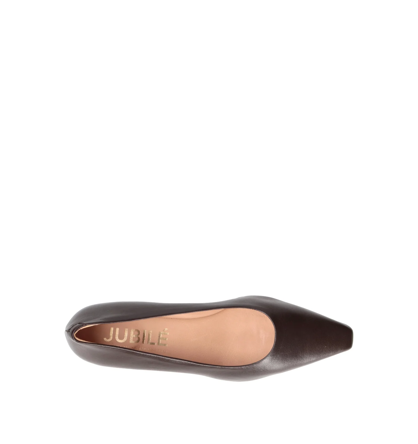 JUBILE' Décolleté donna marrone in pelle - Image 5