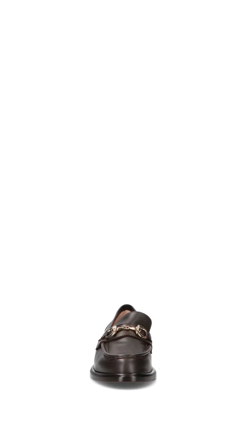 JUBILE' Mocassino donna marone in pelle - Image 3