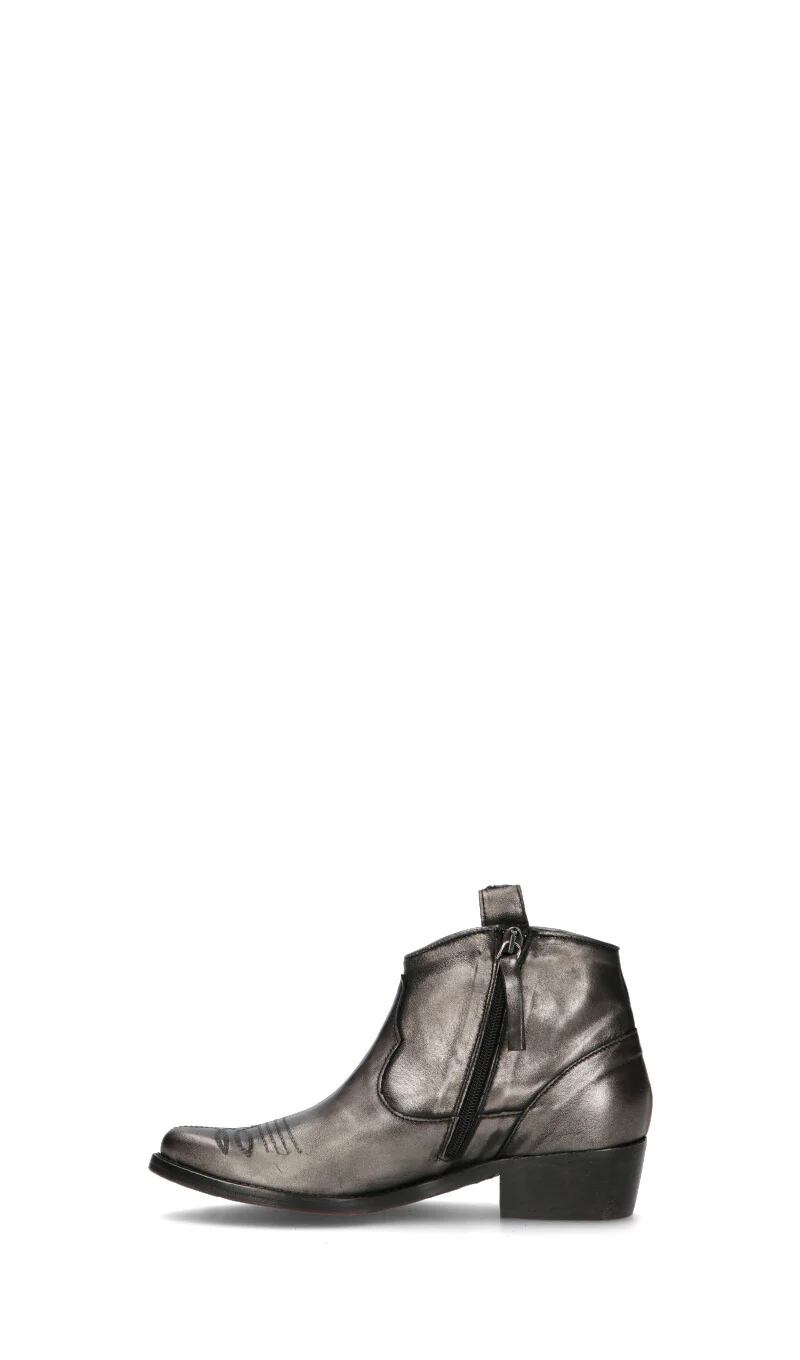DOROTHYD Tronchetto donna piombo in pelle - Image 4