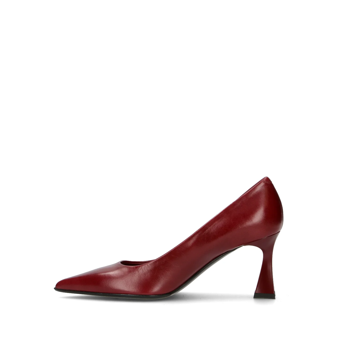 SERGIO LEVANTESI Décolleté donna bordeaux in pelle - Image 4