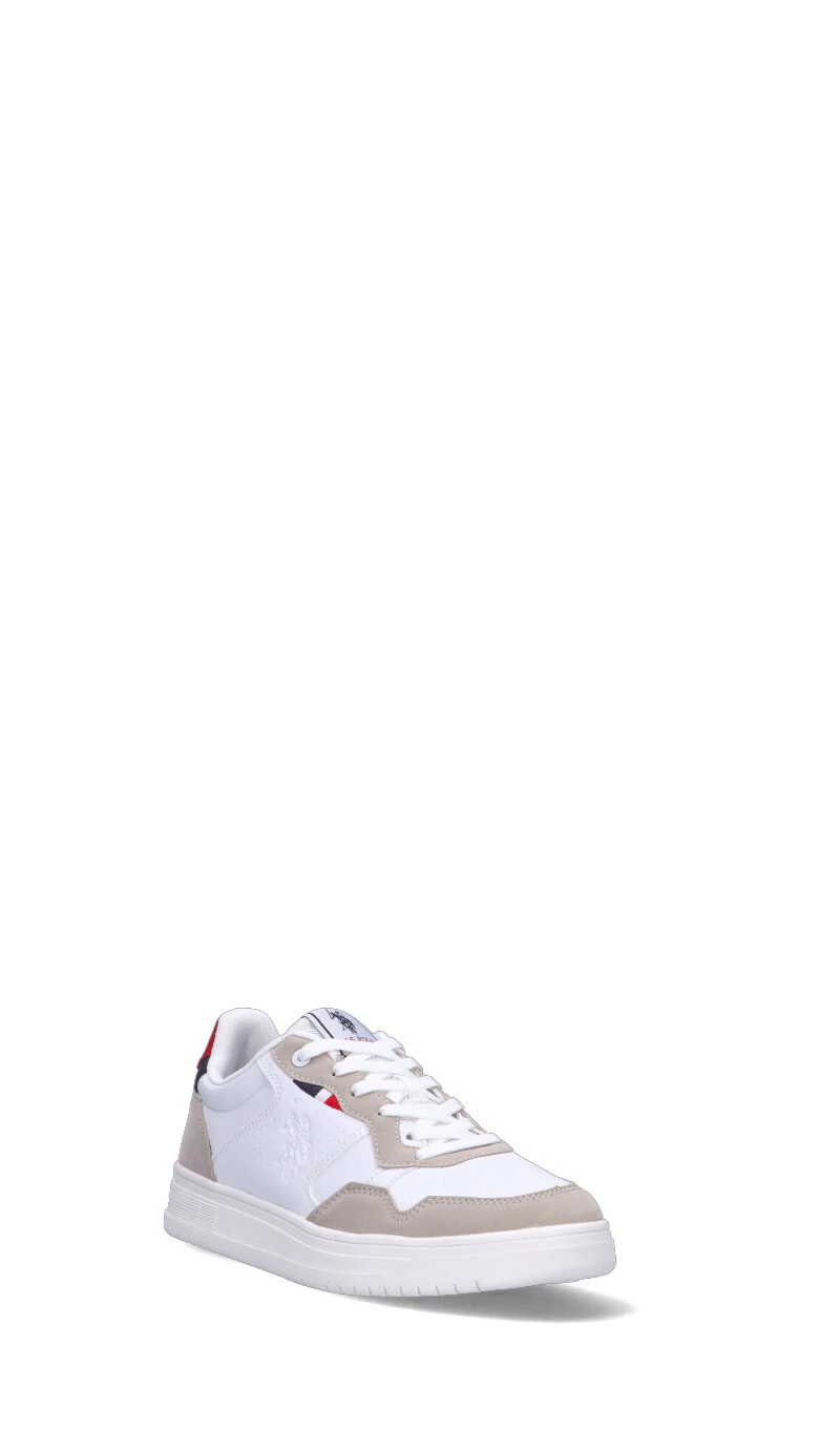 U.S. POLO ASSN. Sneaker uomo bianca/rossa/beige - Image 2