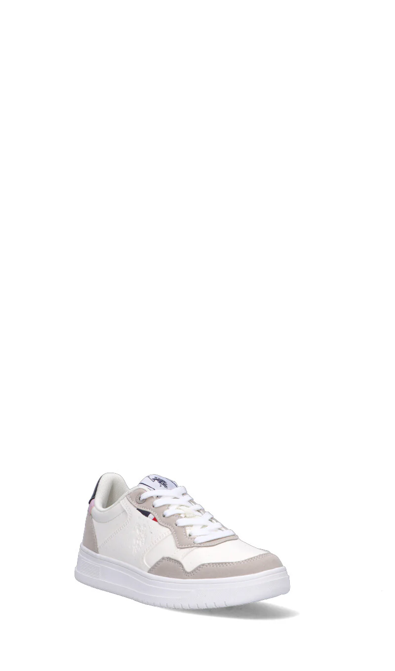 U.S. POLO ASSN. Sneaker donna bianca/beige/rosa/nera - Image 2