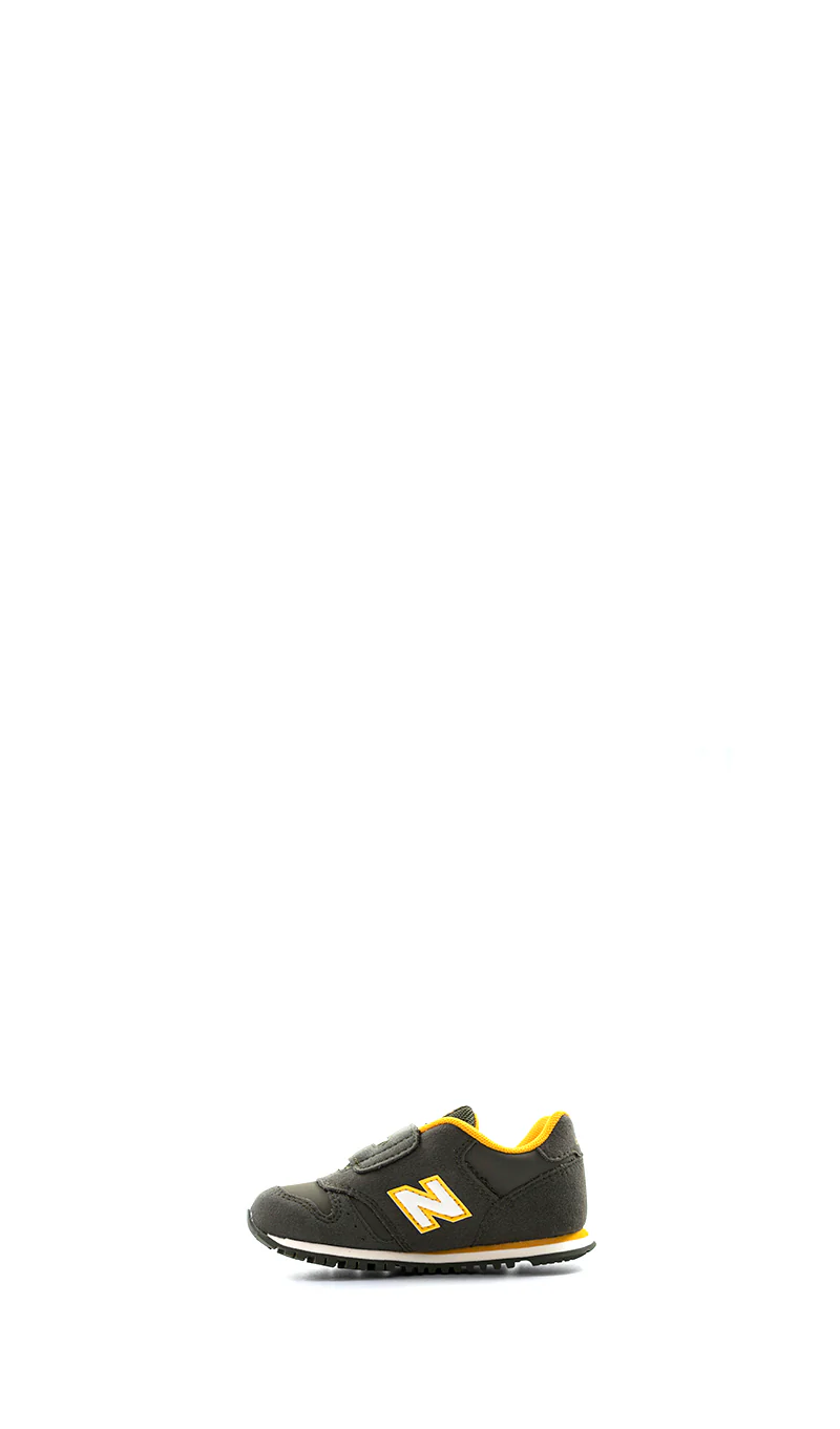 NEW BALANCE 373 Sneaker bimbo verde/gialla in tessuto - Image 2