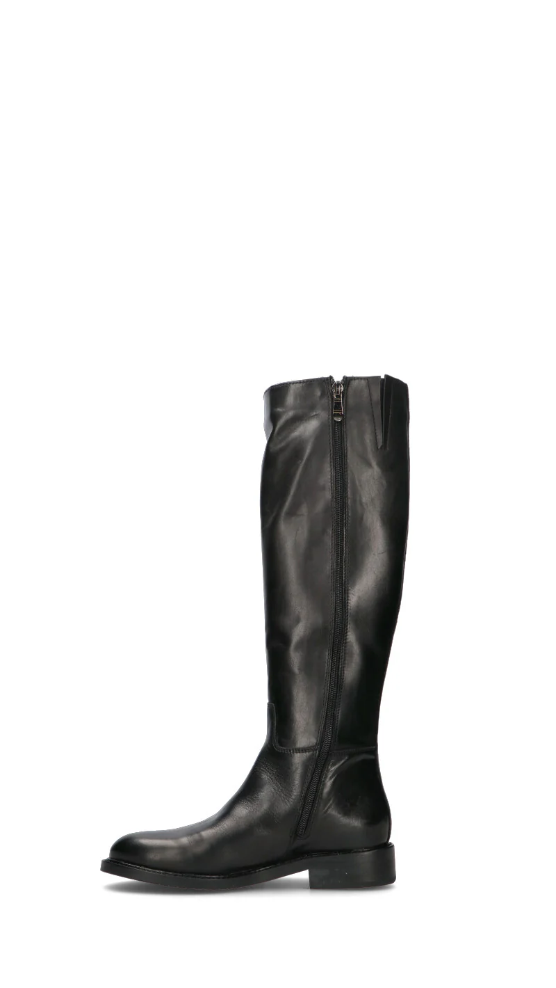 FRICKY Stivale donna nero in pelle - Image 4