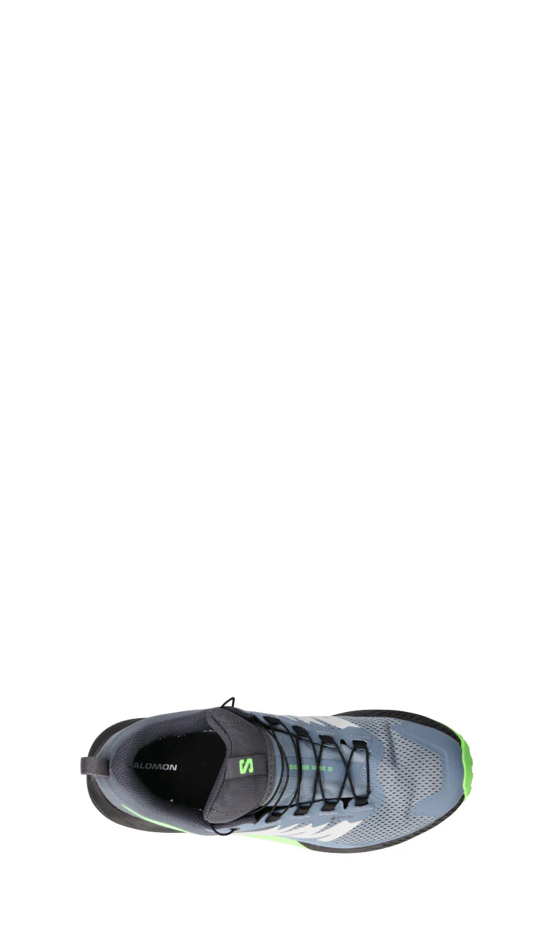 SALOMON Scarpa uomo grigia/nera/verde - Image 5