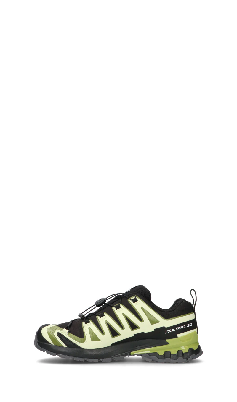 SALOMON XA PRO 3D V9 GTX Scarpa trail running uomo nera/verde in gore-tex - Image 4