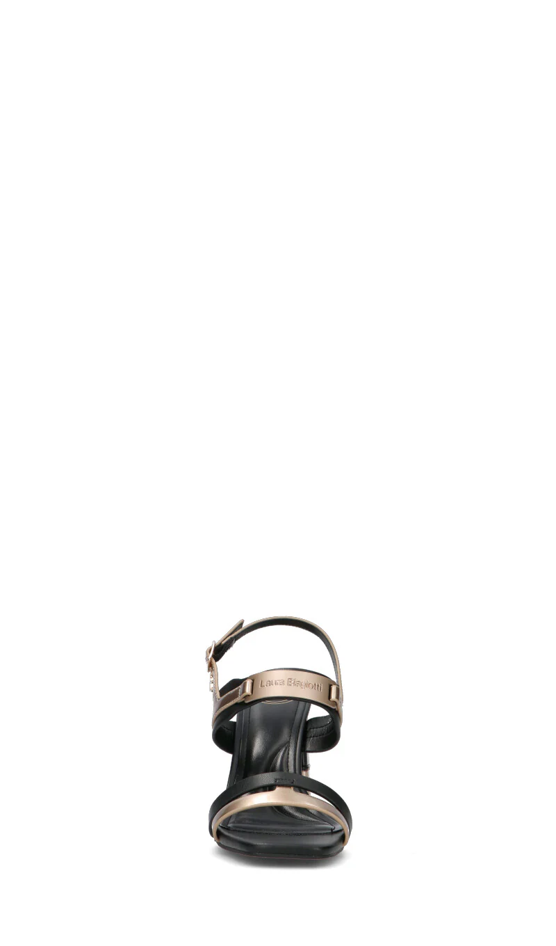 LAURA BIAGIOTTI Sandalo donna nero/oro - Image 3