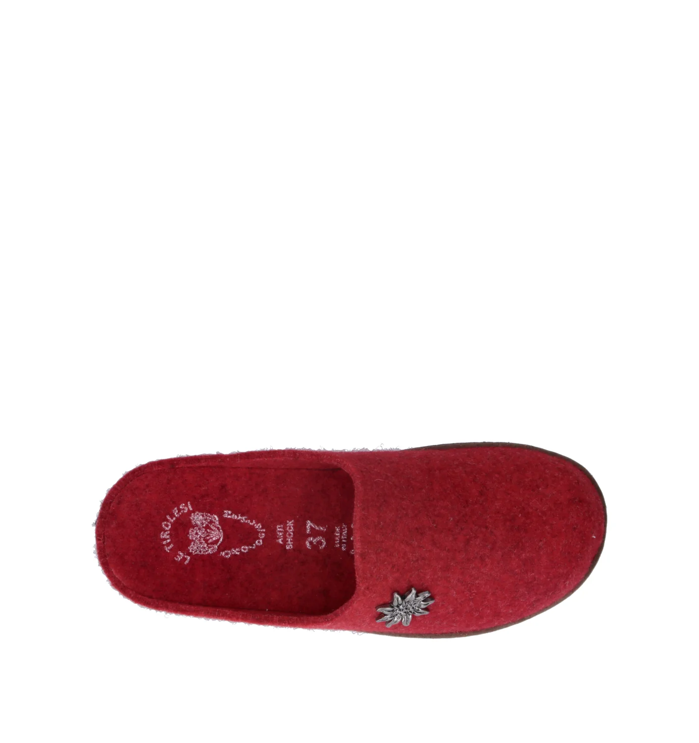 LE TIROLESI Pantofola donna rossa - Image 5
