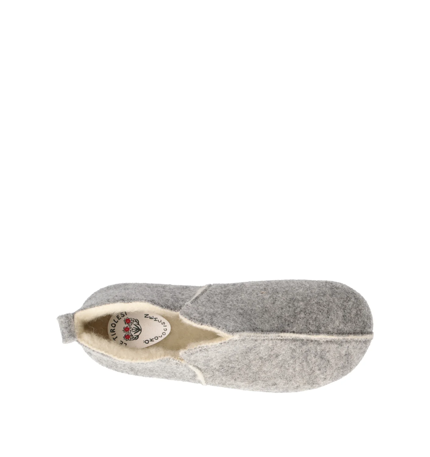 LE TIROLESI Pantofola donna grigia - Image 5