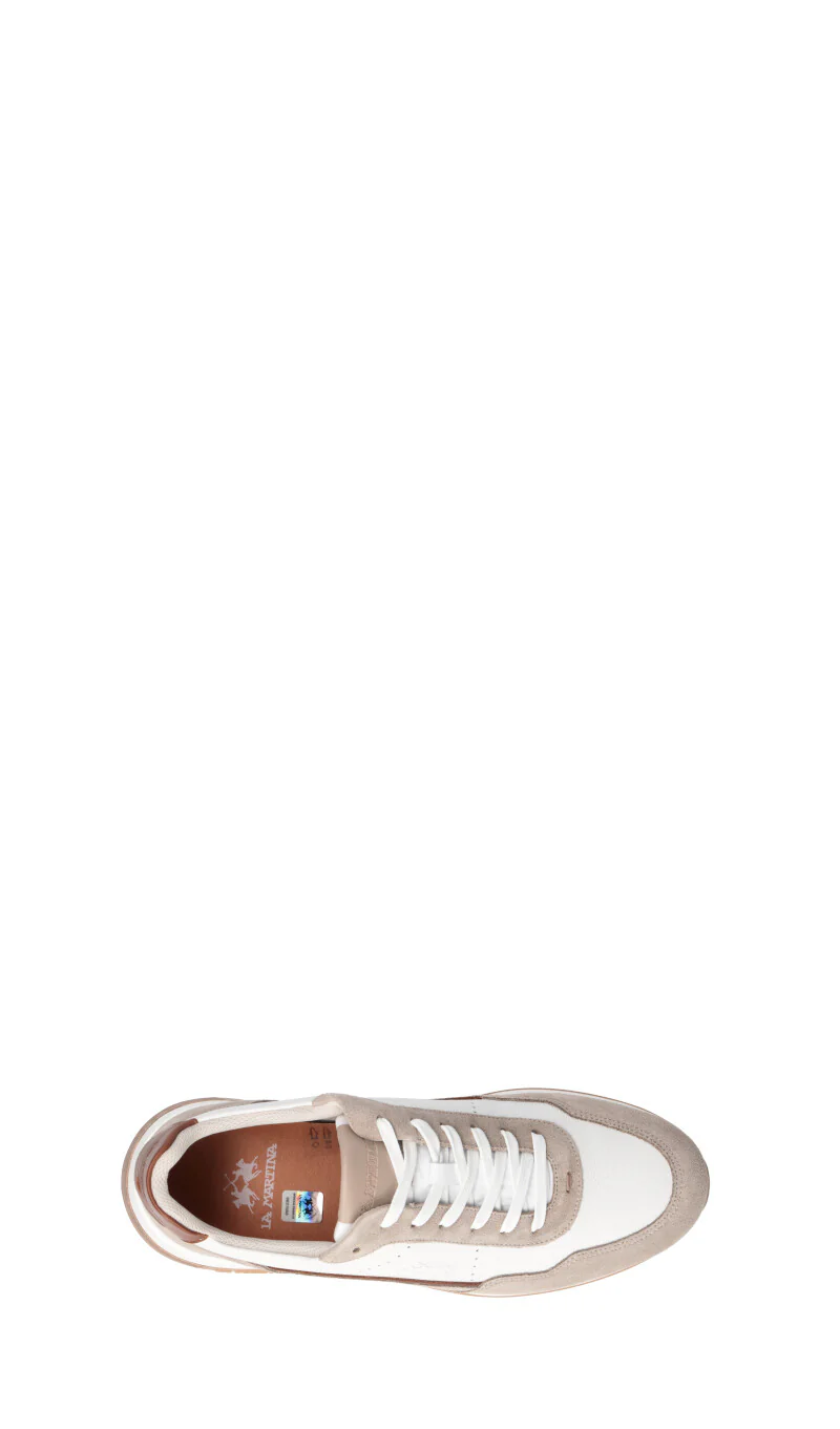 LA MARTINA Sneaker uomo bianca/beige - Image 5