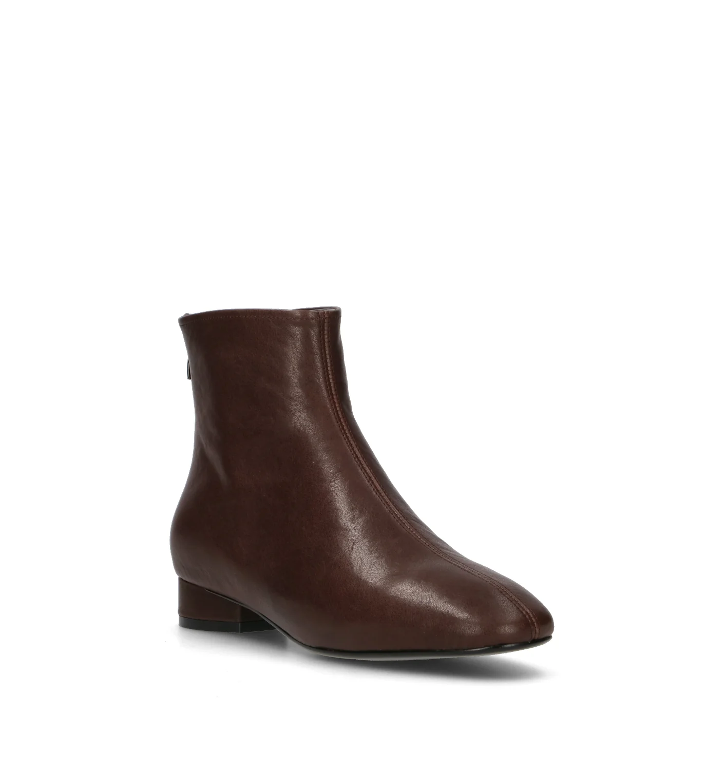 LOAFER Tronchetto donna marrone in pelle - Image 2