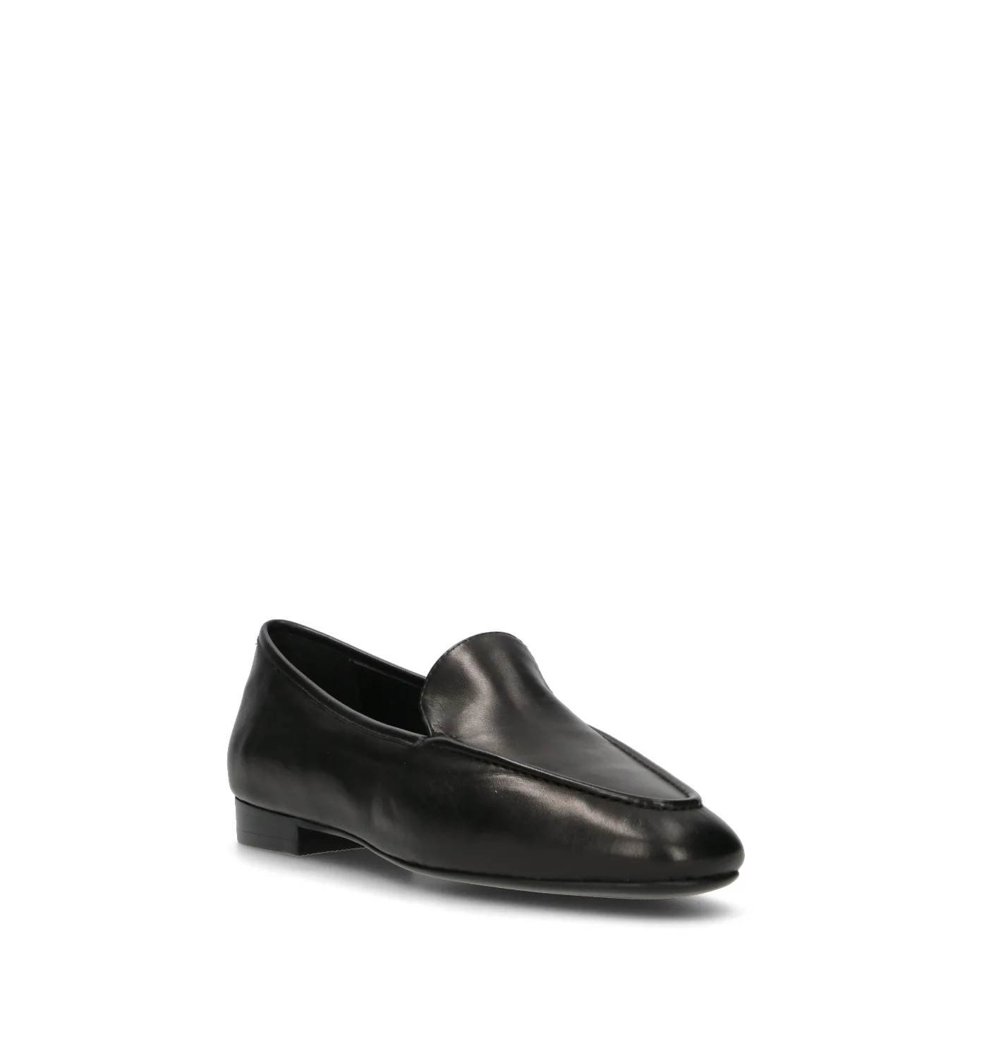 LOAFER Mocassino donna nero in pelle - Image 2