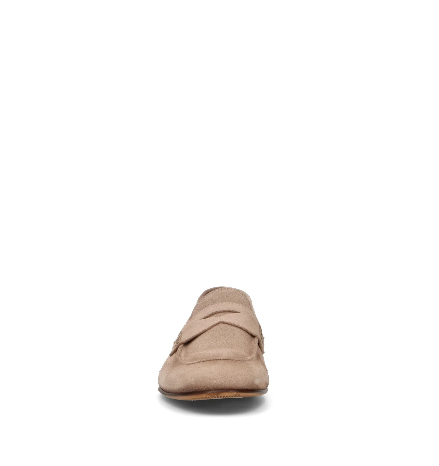 LORENZO TERRA Mocassino uomo taupe in suede - Image 3