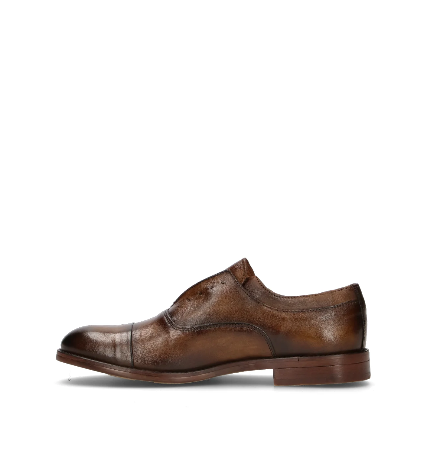 LORENZO TERRA Stringata uomo cuoio in pelle - Image 4