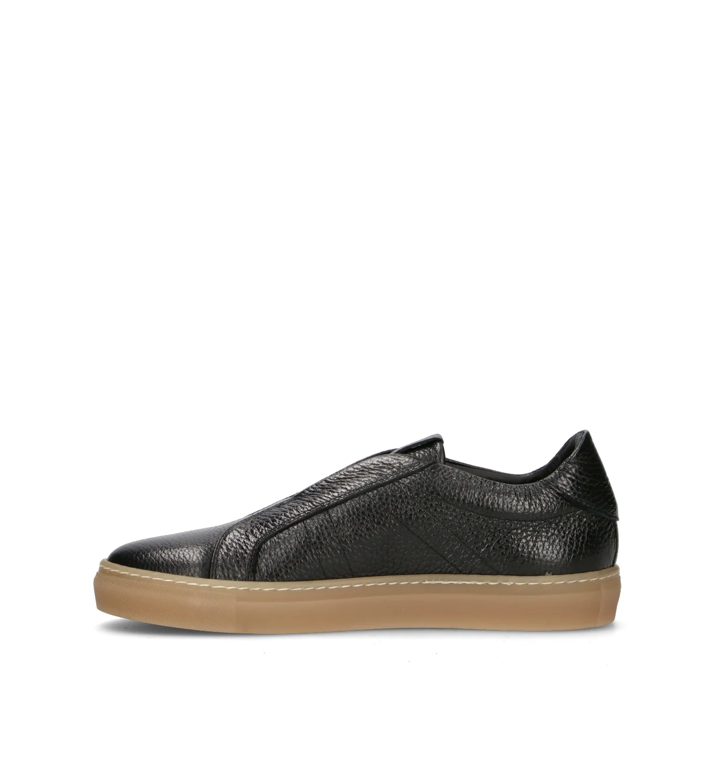 LORENZO TERRA Sneaker uomo nera in pelle - Image 4