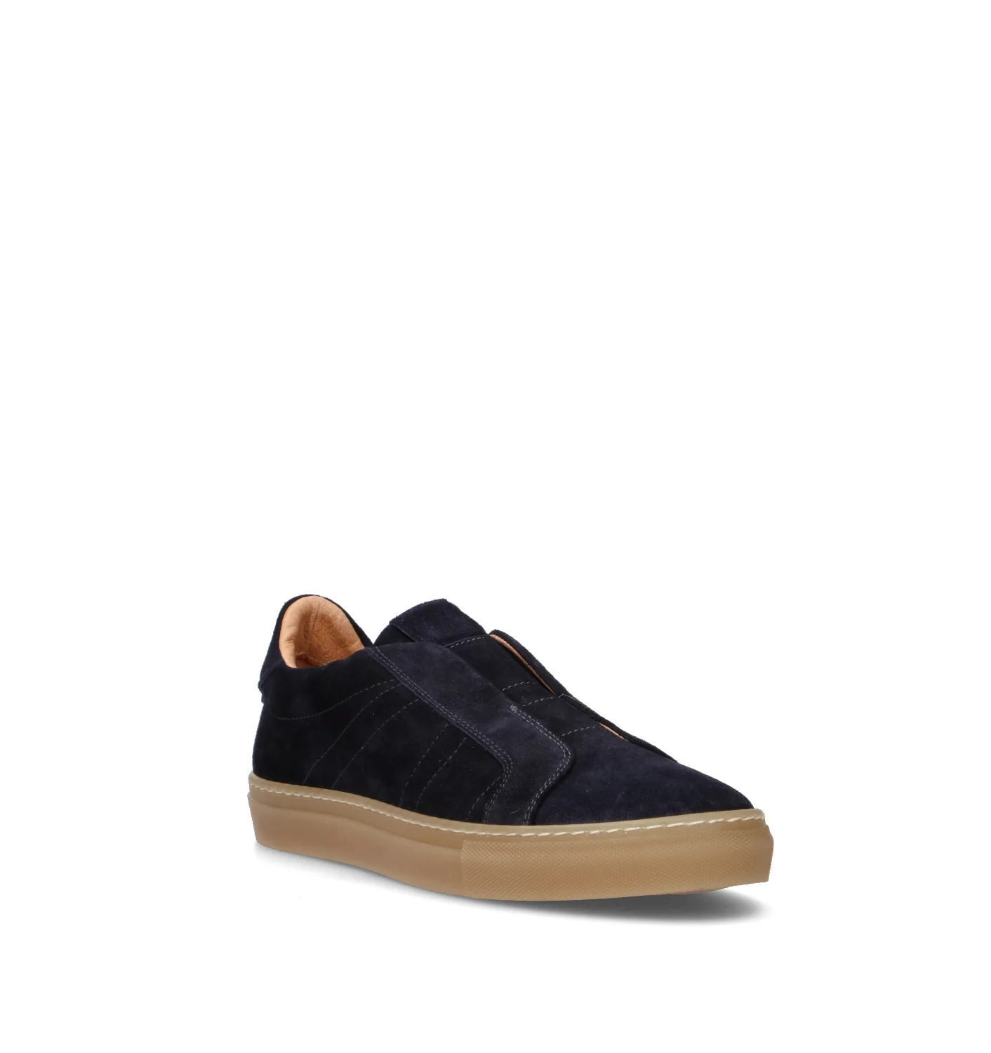 LORENZO TERRA Sneaker uomo blu in suede - Image 2